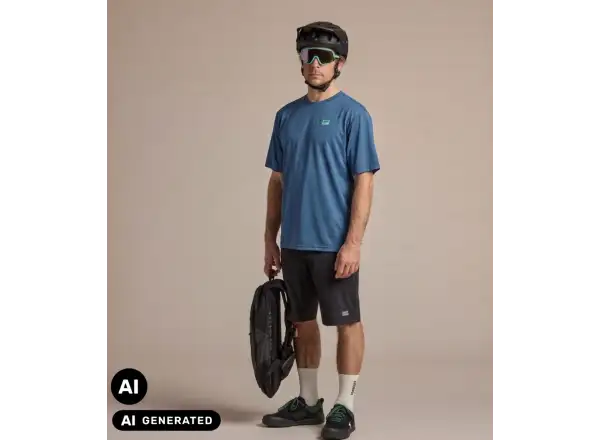 Maloja StaubachM. pánsky dres krátky rukáv Dusty Blue