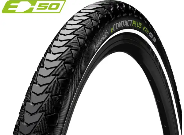 Continental eContact Plus trekingový plášť drôt Black/Reflex