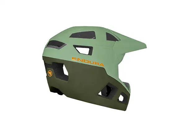 Prilba Endura SingleTrack Full Face MIPS Olive Green