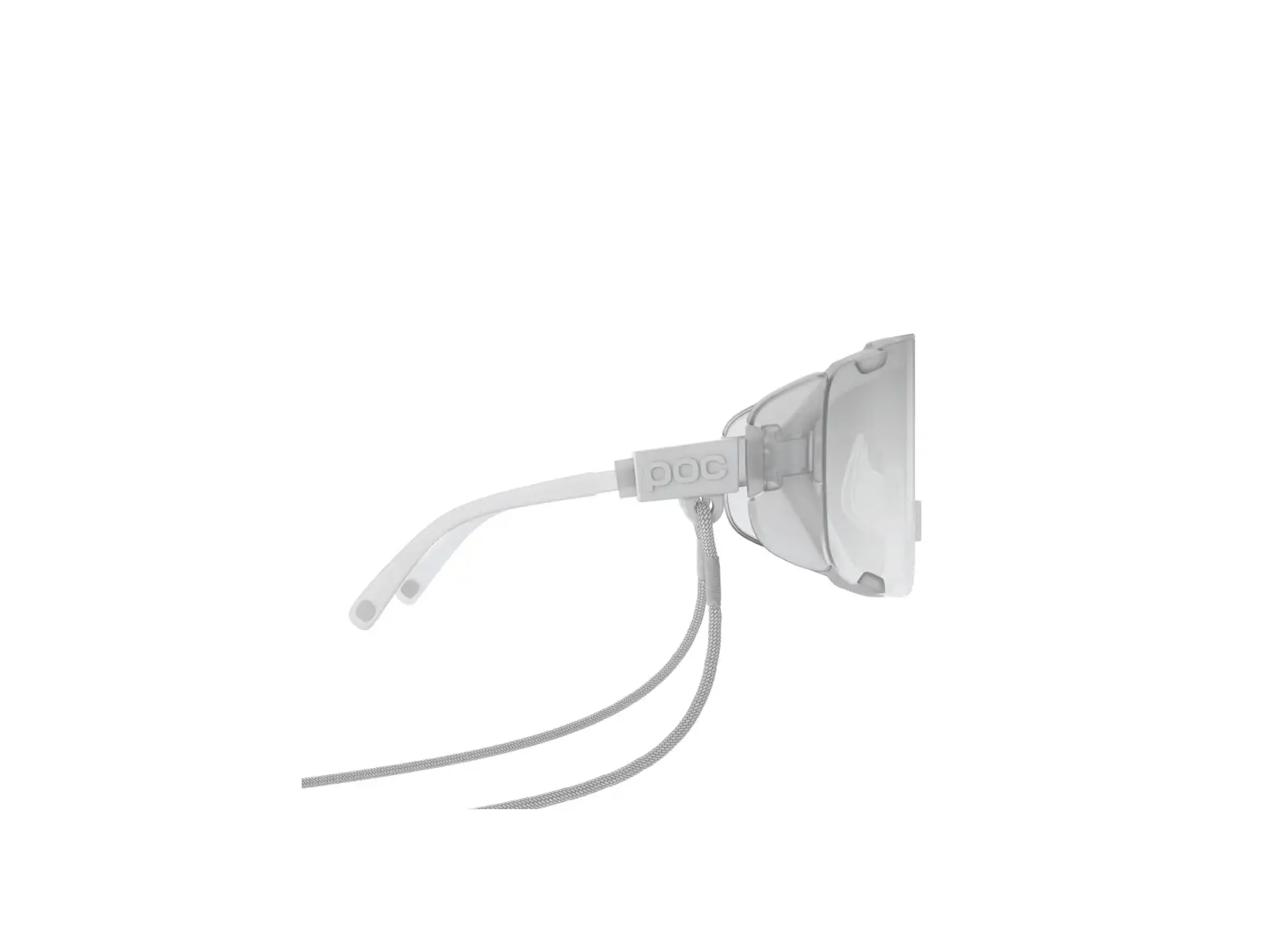 POC Devour Ultra + slnečné okuliare Transparent Crystal/Clear