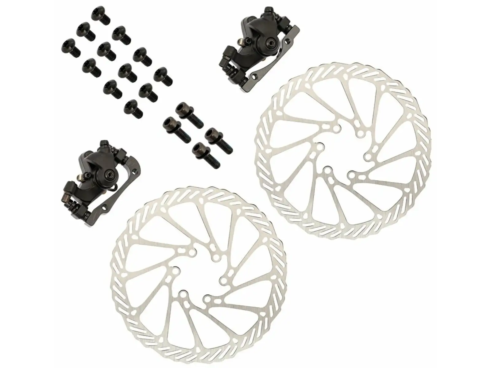 Max1 brzdy kotúčové s kotúčmi INTL 160mm (sada)