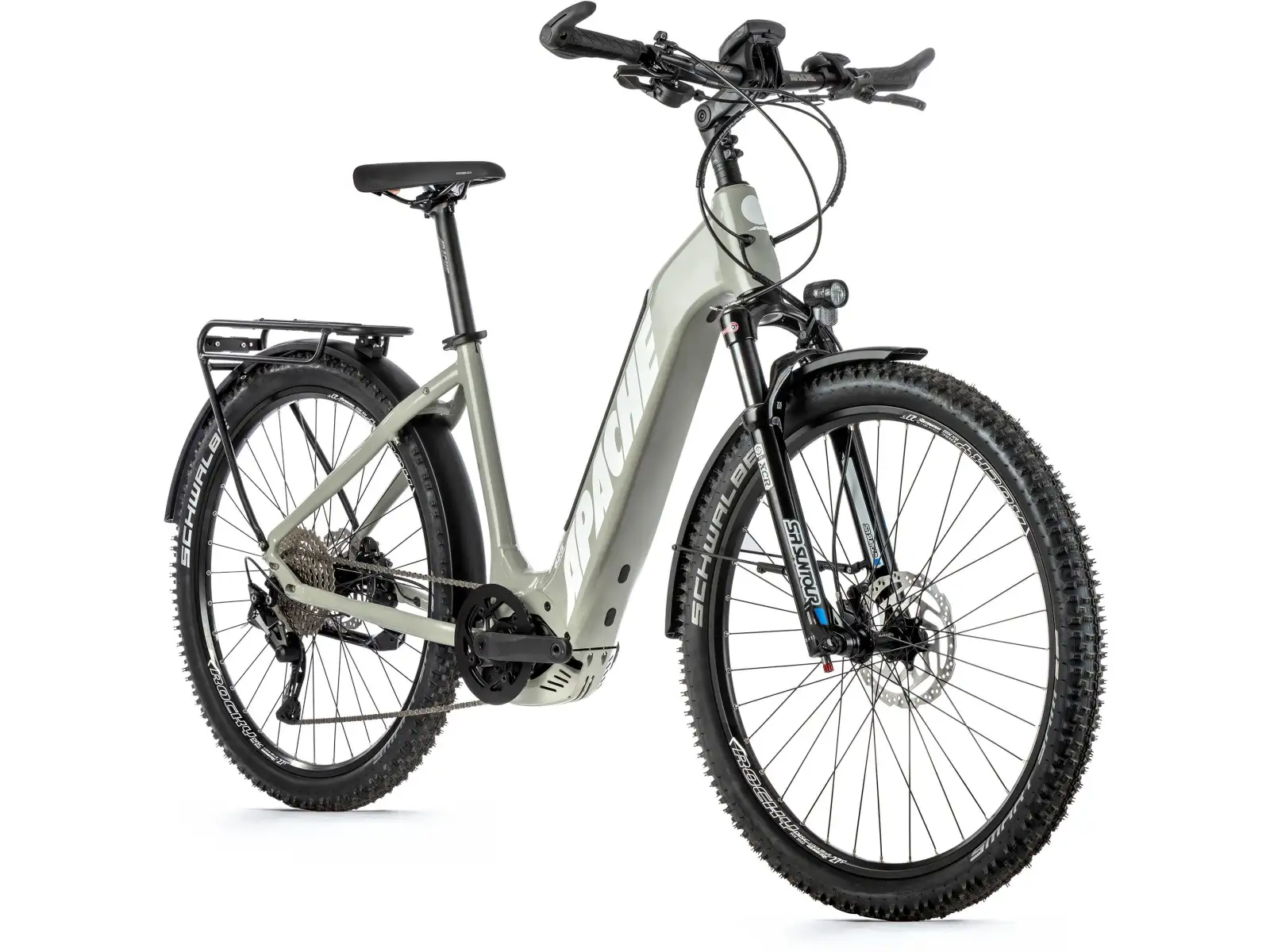Apache Rio Grande 27,5 Bosch Tour 625Wh cestovný elektrobicykel sivé