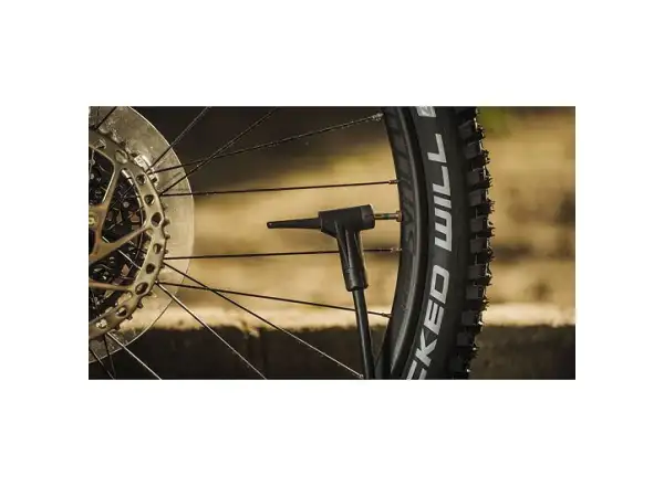 Topeak JoeBlow Mountain EX dielenská pumpa čierna/zelená