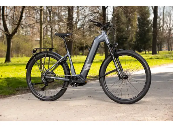 Rock Machine eRokk B90T nízkonástupový elektrobicykel Matte Nightstrom Blue