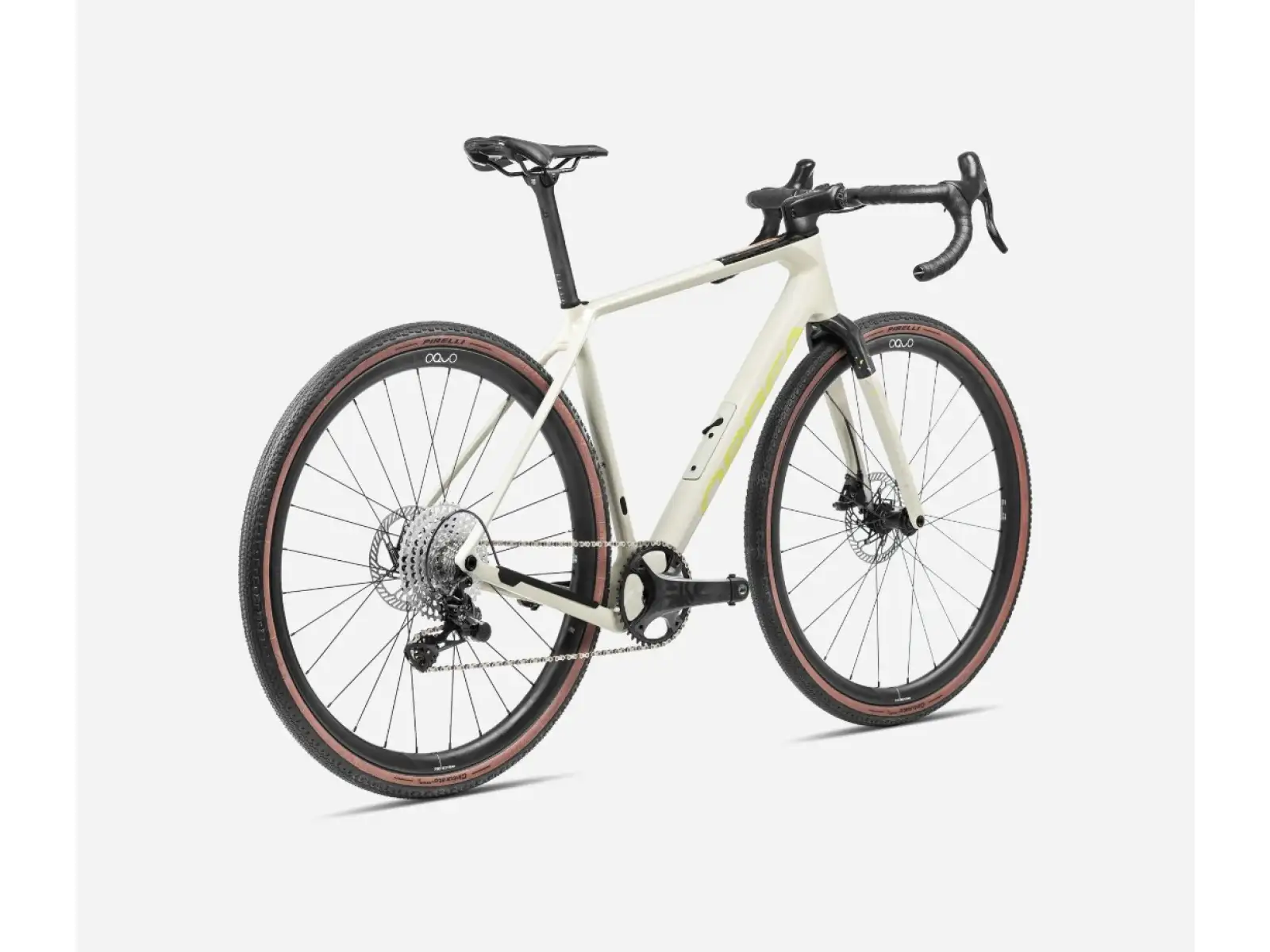 Orbea Terra M21eTEAM 1X gravel bicykel Ivory White/Spicy Lime