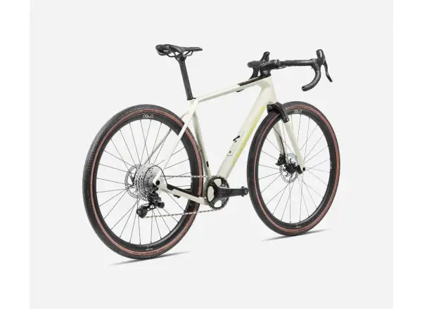 Orbea Terra M21eTEAM 1X gravel bicykel Ivory White/Spicy Lime