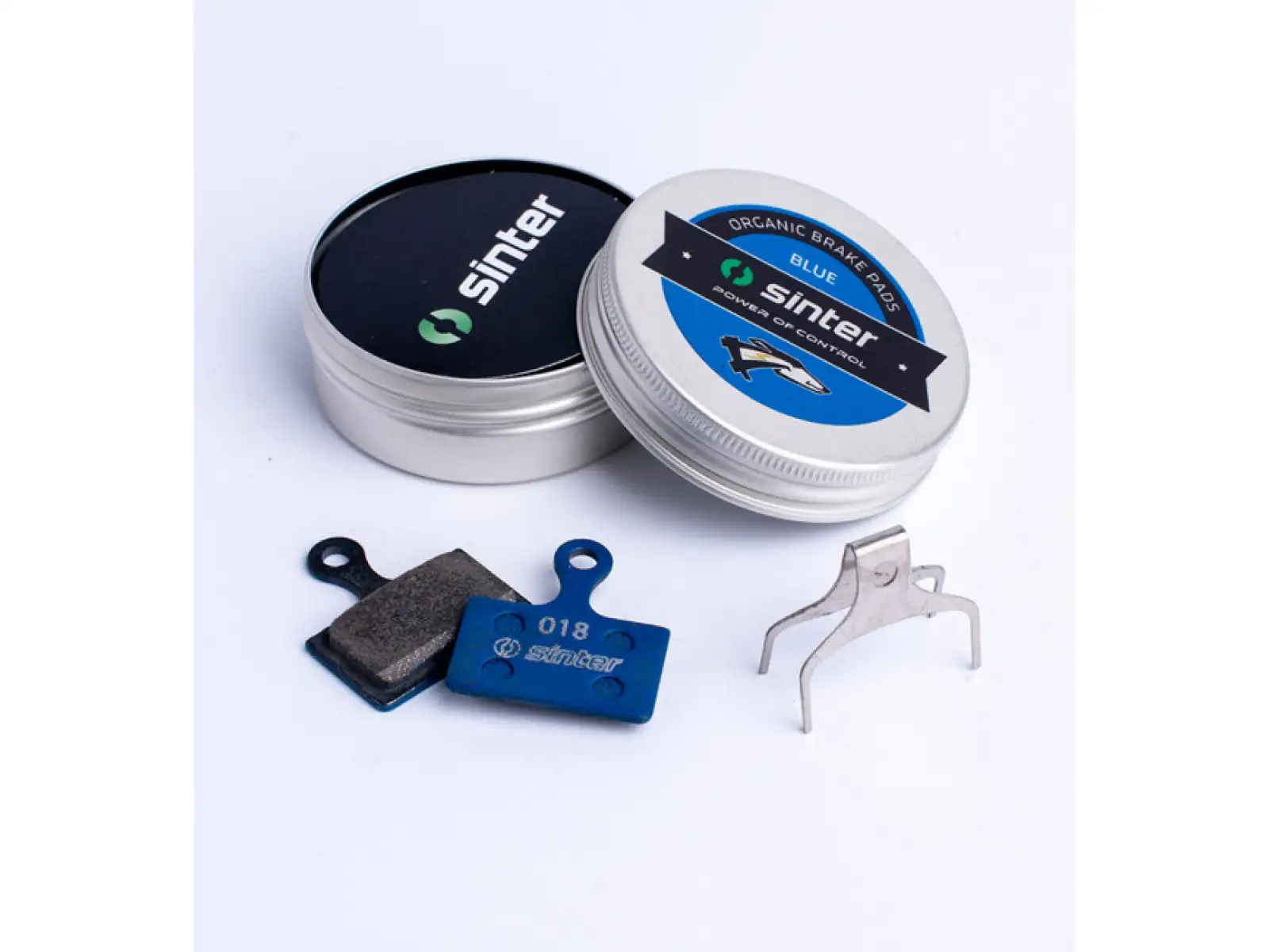Sinter Shimano K Type brzdové doštičky polymér modrá