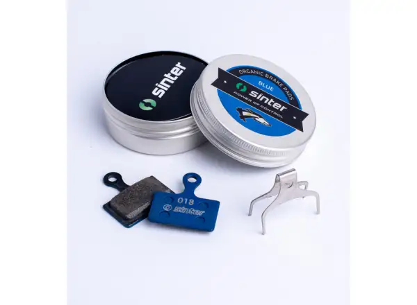Sinter Shimano K Type brzdové doštičky polymér modrá