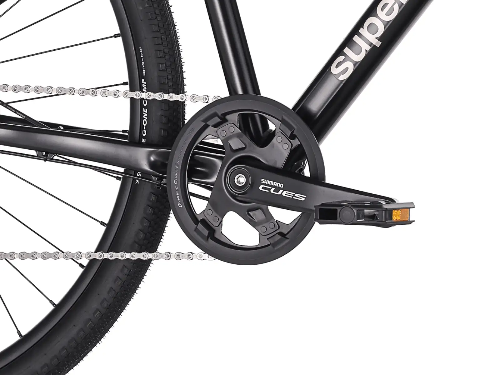 Superior Blox 6.4 mestský bicykel Matte Black