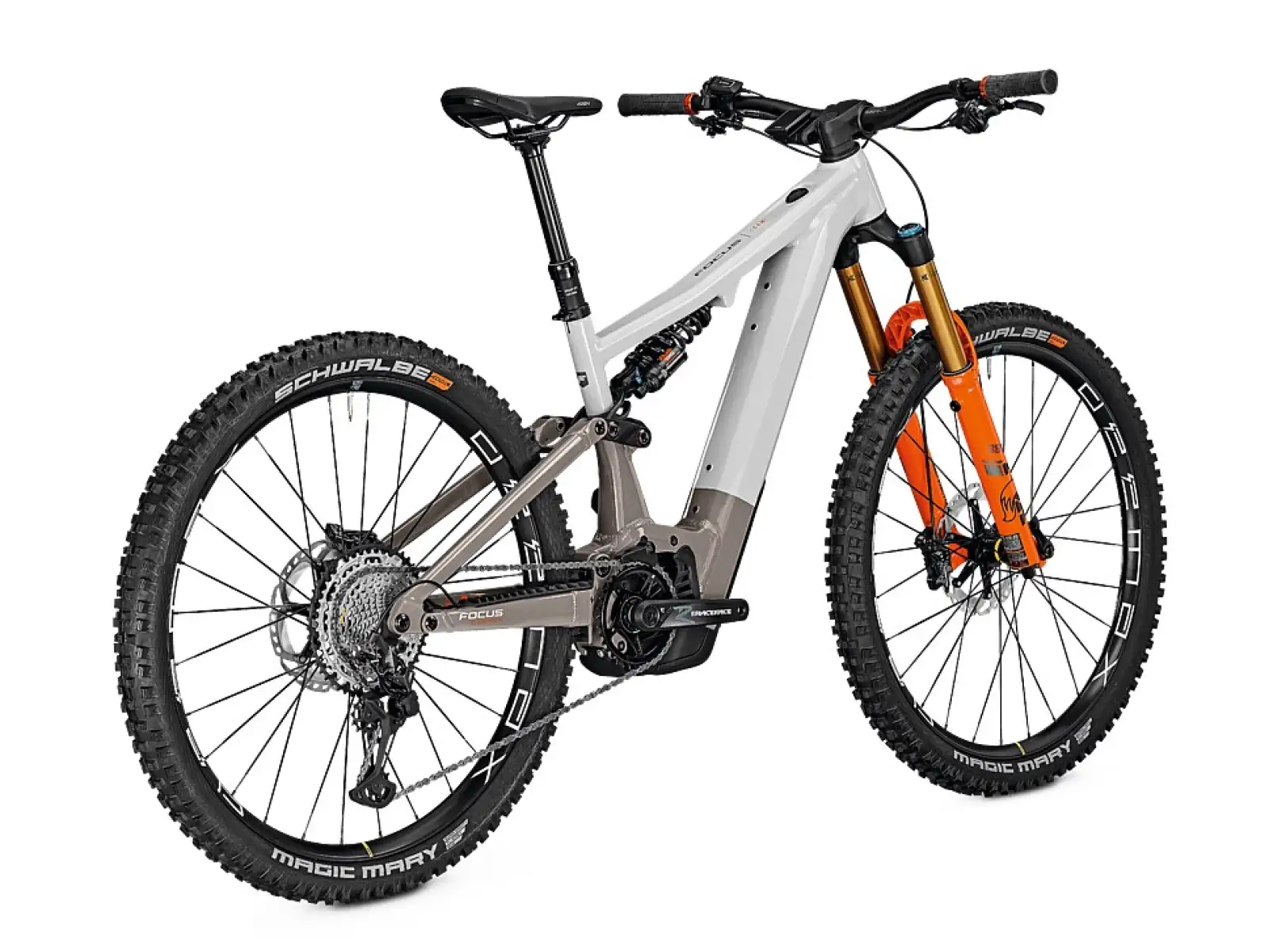 Focus Sam2 6.9 DI750 Wh horský elektrobicykel  Lightgrey glossy/Moonstonegrey Glossy