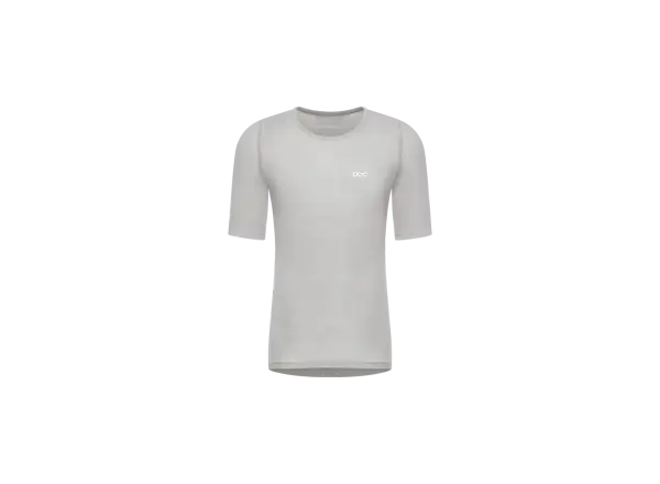 POC Layer Mid pánske spodné tričko krátky rukáv Granite Grey