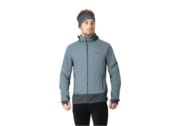 Dynafit Mezzalama Polartec Alpha pánska bunda Smoke Blue