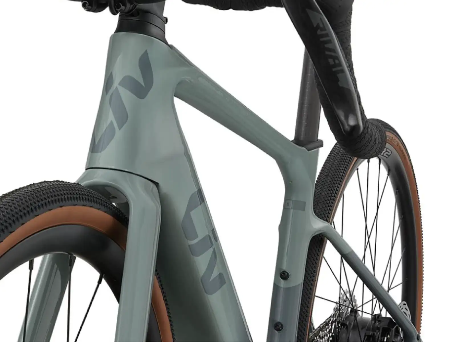 Liv Avail Advanced E+ Elite AR cestný elektrobicykel Eucalyptus/Ocean Storm