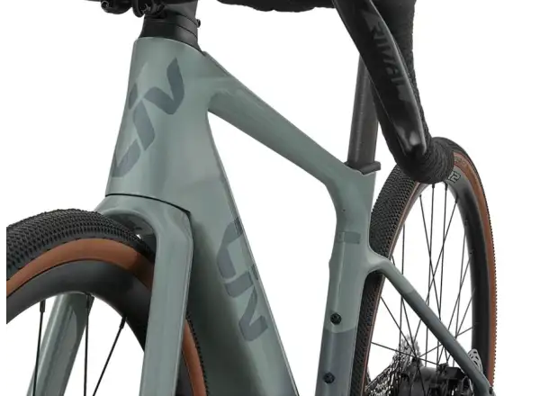 Liv Avail Advanced E+ Elite AR cestný elektrobicykel Eucalyptus/Ocean Storm