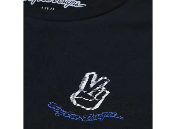 Troy Lee Designs Peace Out pánske tričko dlhý rukáv Black