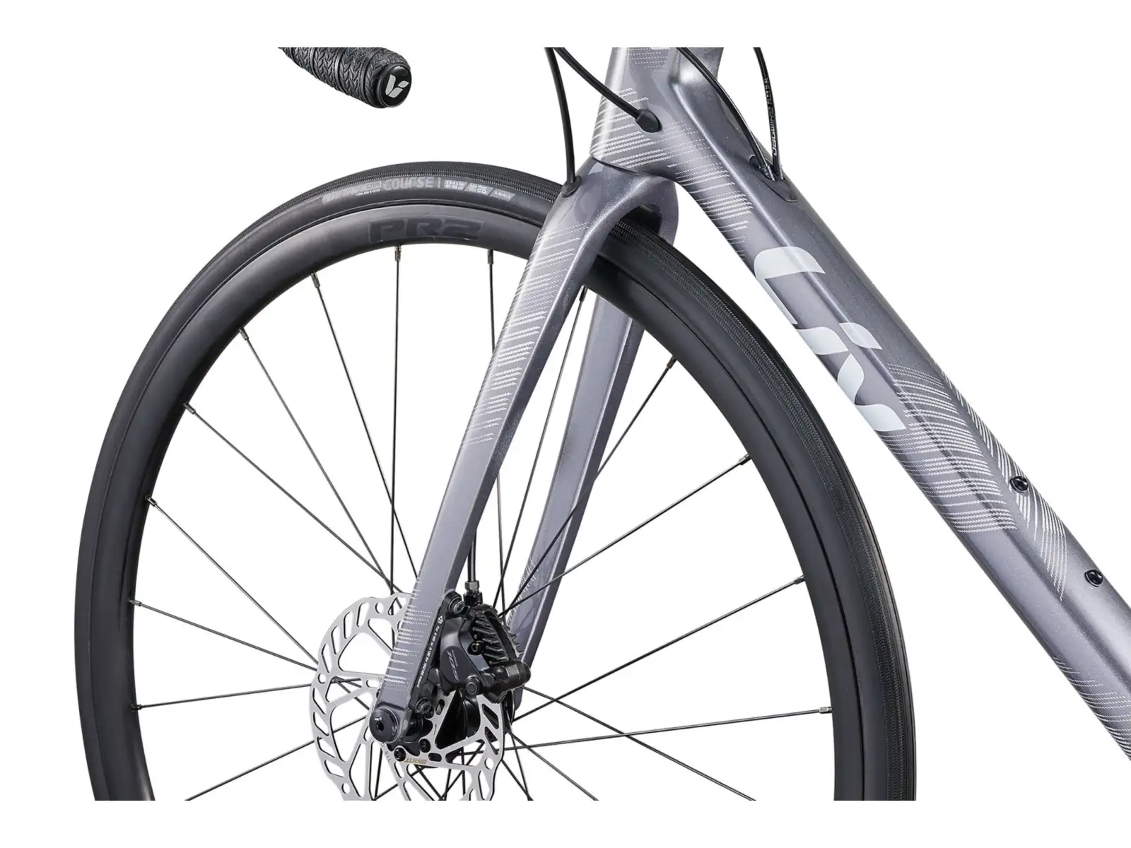 Liv Langma Advanced 2 Disc cestný bicykel Liquid Metal
