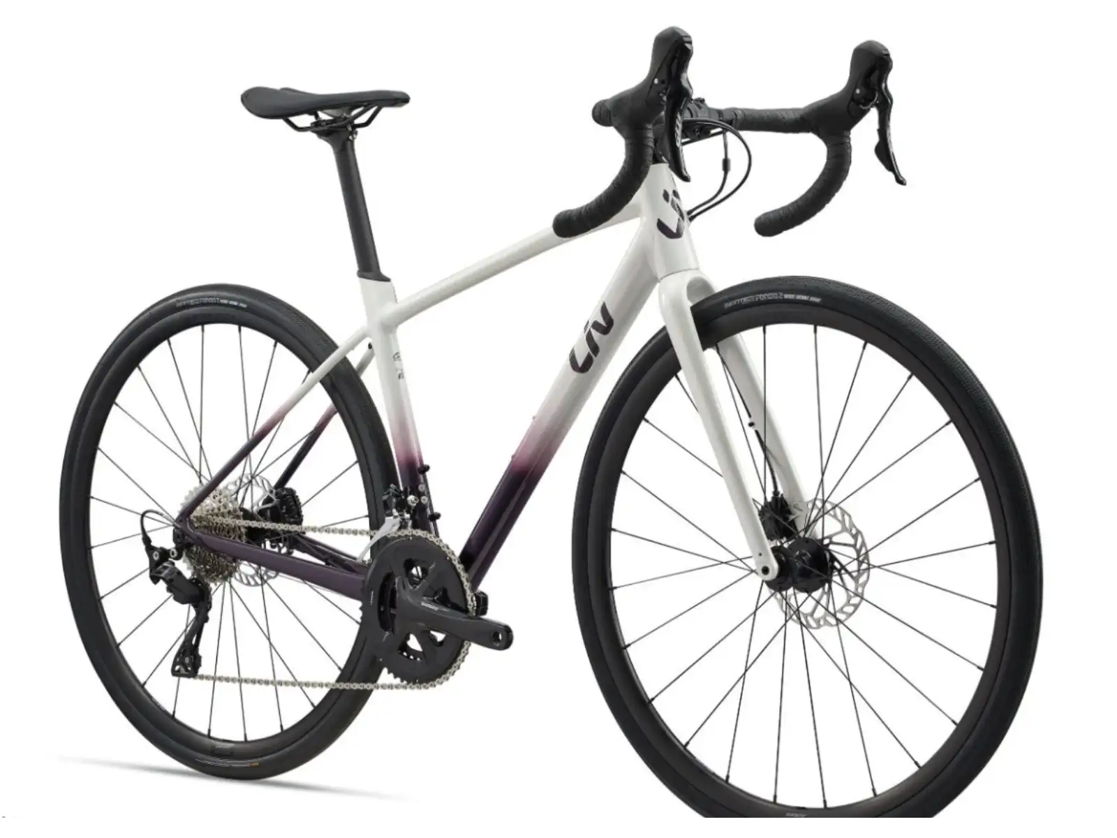Liv Avail AR 1 cestný bicykel Fancy White
