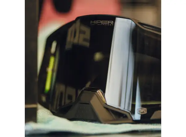 100% Armega zjazdové okuliare Tetsumi/HiPER Black Mirror Lens