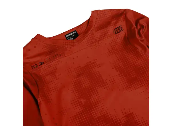 Troy Lee Designs Skyline Chill pánsky dres dlhý rukáv Scattered Fire Orange