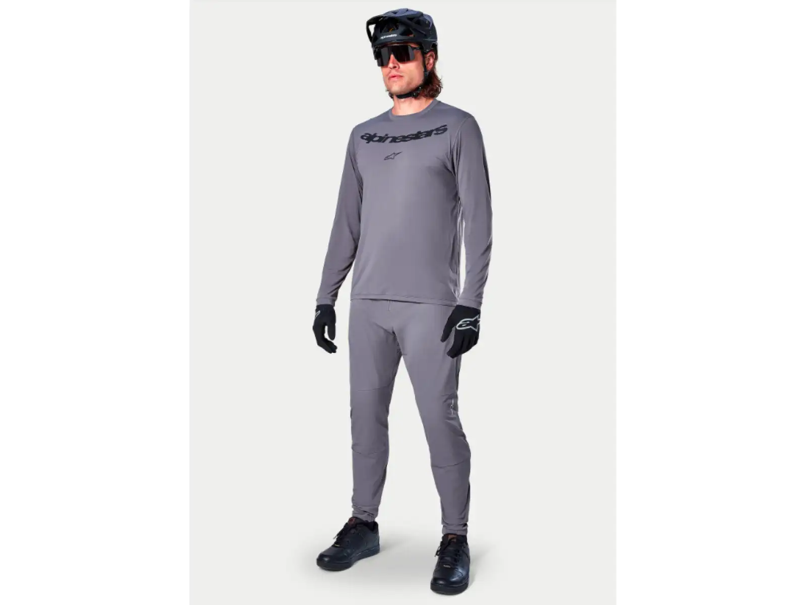 Alpinestars A-Dura Rocker pánsky dres dlhý rukáv Dark Grey