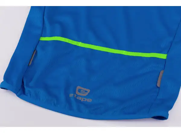 Etape Peddy 2.0 detský dres krátky rukáv zelená/modrá