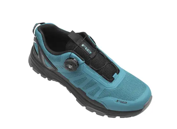 R2 Stratos MTB pánske tretry Petrol Blue