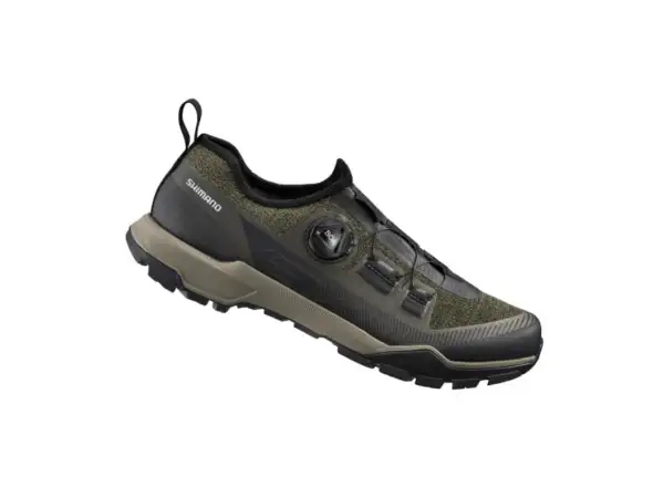 Shimano SH-EX700 pánske MTB tretry olivová