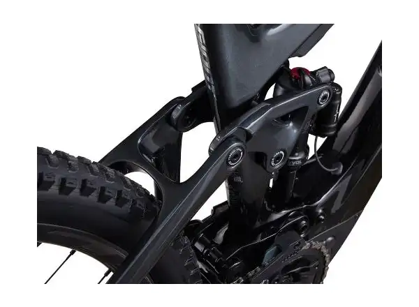 Giant Trance X Advanced E+ EL 1 horský celoodpružený elektrobicykel Gunmetal Black/Black