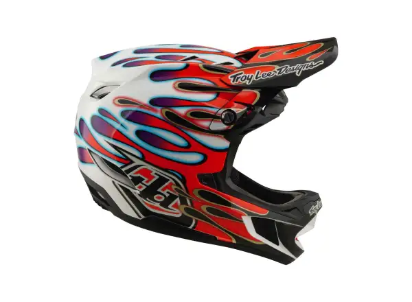 Troy Lee Desing D4 Composite Mips prilba White/Red