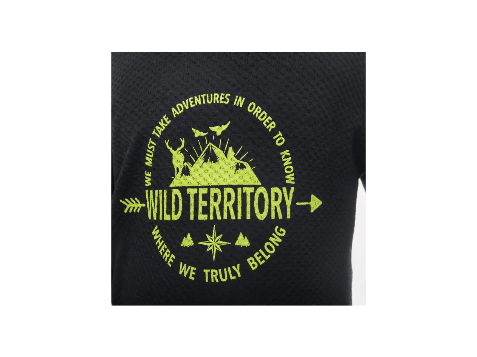 Sensor Merino DF Territory detské triko s dlhým rukávom čierna