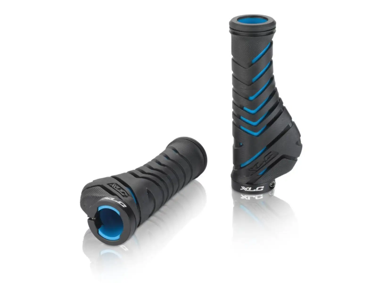 XLC GR-S30 Ergonomic gripy čierna/modrá