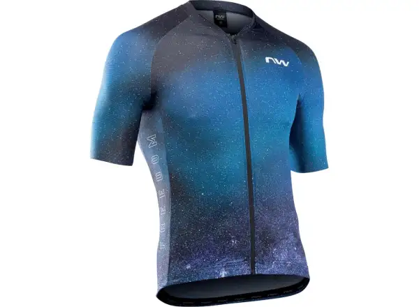 Northwave Freedom cyklistický dres pánsky krátky rukáv modrý