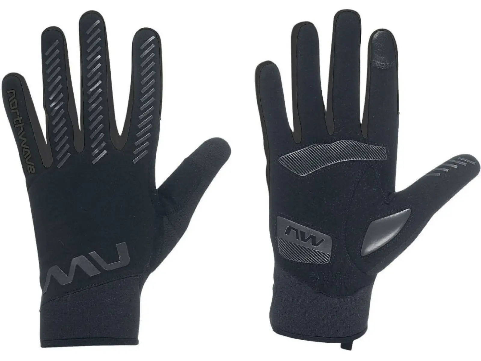 Northwave Active Gel pánske cyklo rukavice Black