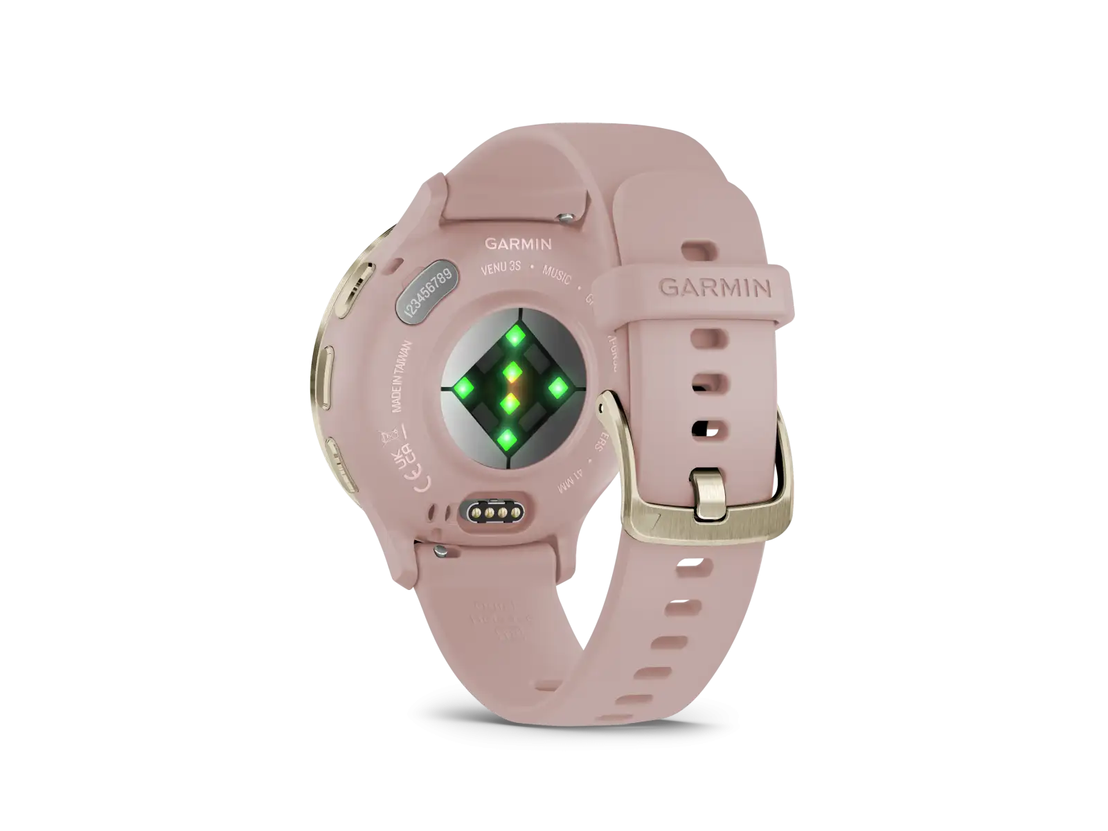 Garmin Venu 3S smart hodinky Soft Gold/Dust Rose
