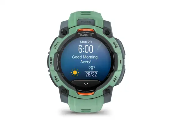 Garmin Instinct 3 Amoled 45 mm inteligentné hodinky Neotropic/Neotropic remienok
