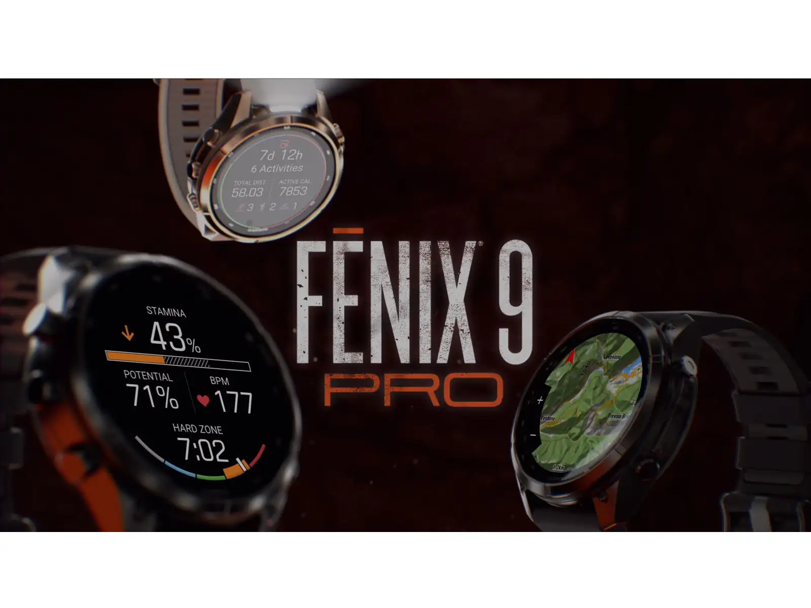 Garmin Fénix 9 Pro inReach 51 mm inteligentné hodinky Carbon gray DLC Titanium Black/Pebble gray