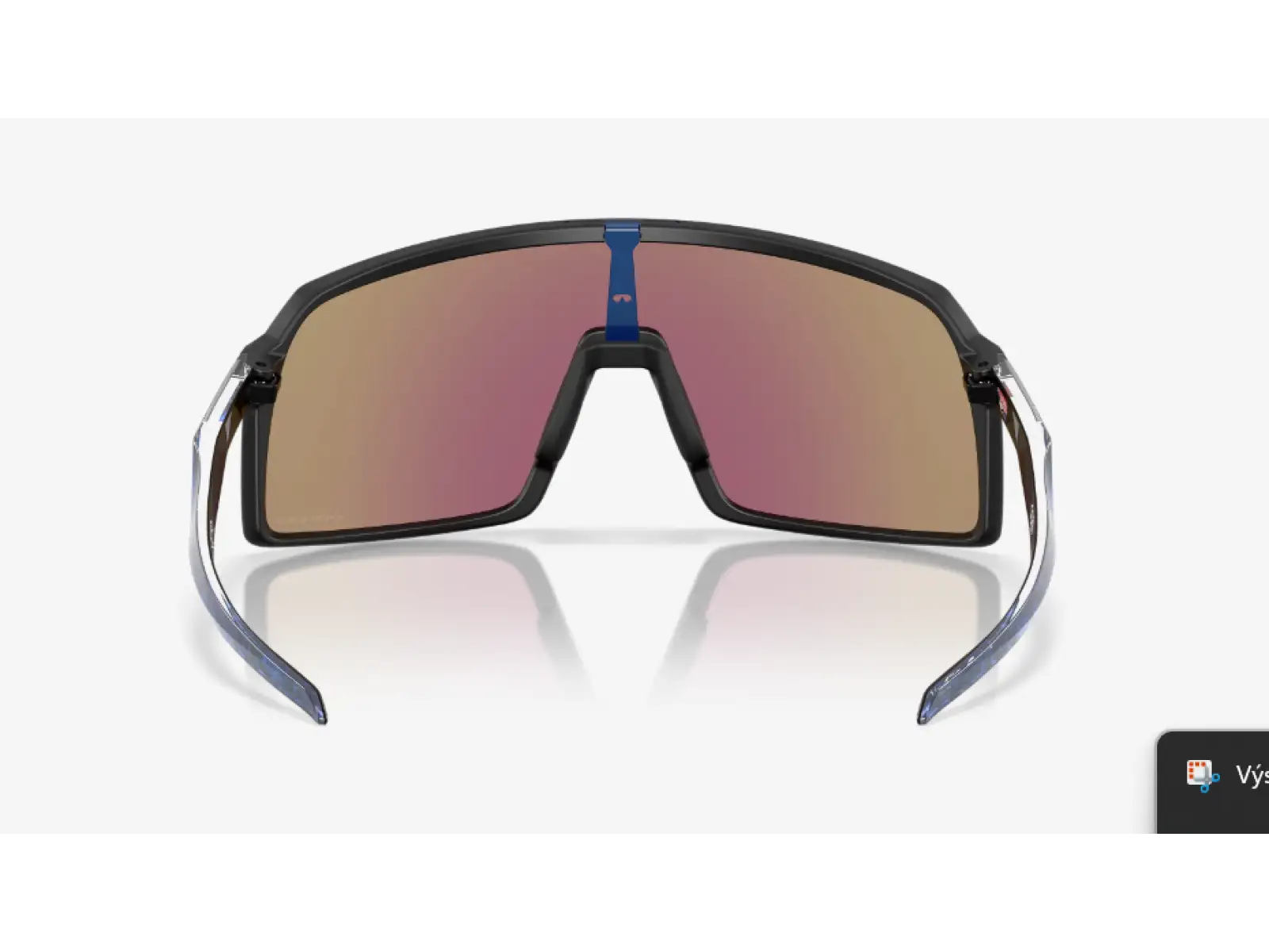 Oakley Sutro slnečné okuliare Matte Black/Crystal Blue/Prizm Sapphire