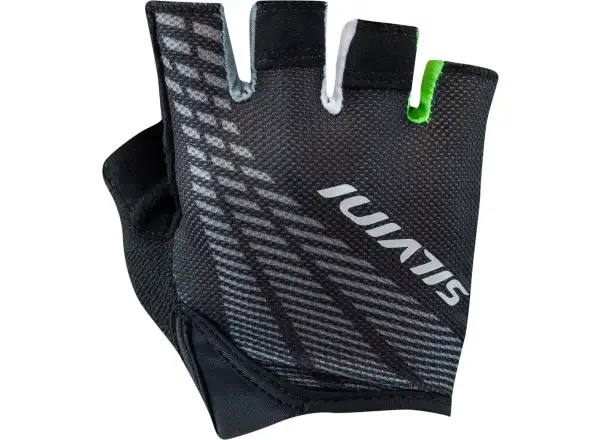 Silvini Team pánske rukavice black/green
