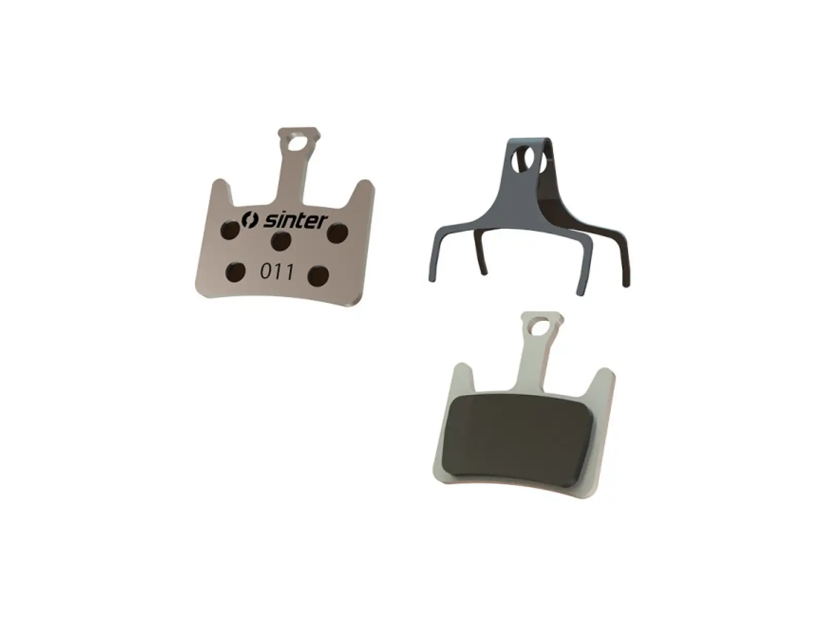 Sinter Hayes brzdové doštičky semi-metal čierna