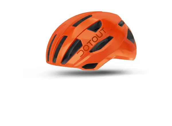 Prilba Dotout Adapto Shiny Orange Fluo