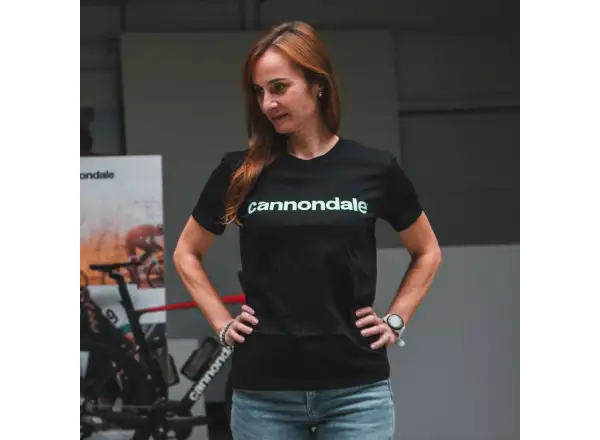 Cannondale Lifestyle pánske tričko krátky rukáv Black/Cool Mint
