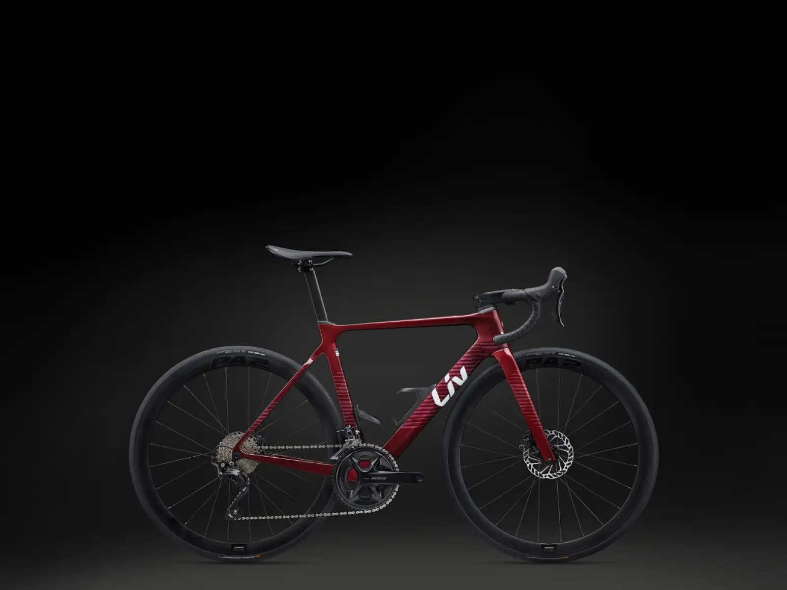 Liv EnviLiv Advanced 2 dámsky cestný bicykel Sangria
