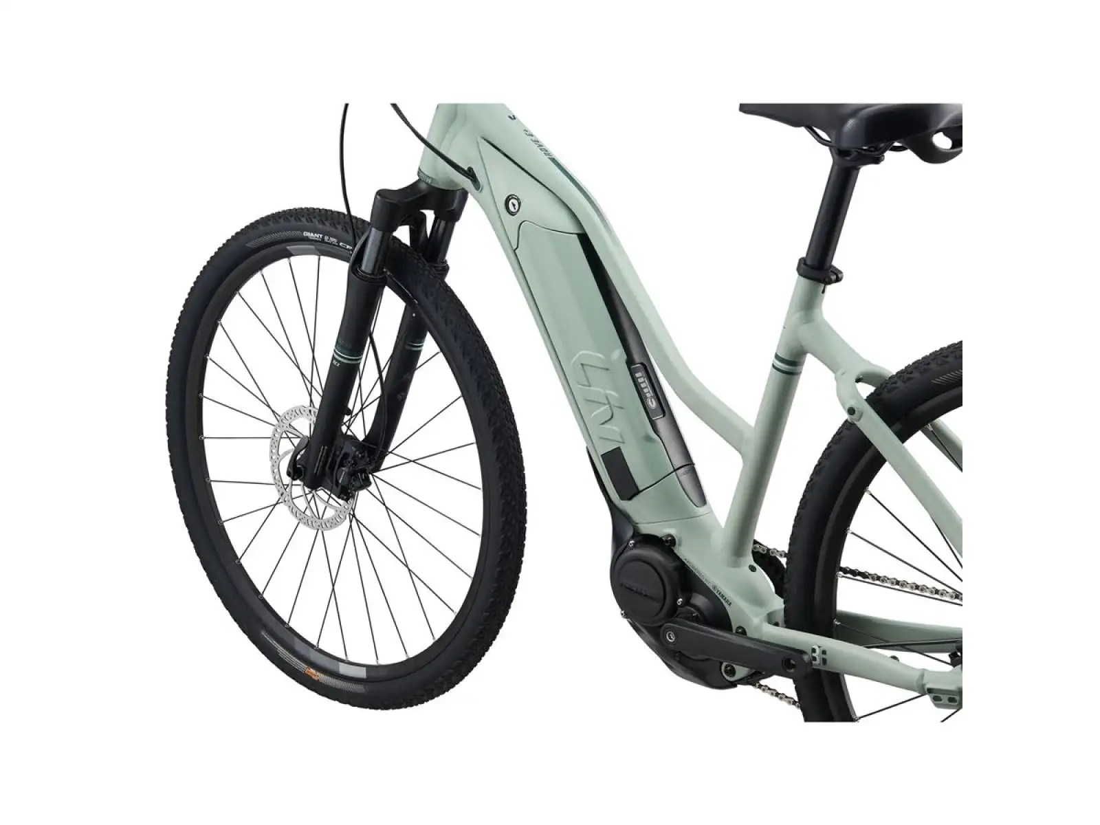 Dámsky trekingový e-bike Liv Rove E+ vavrín