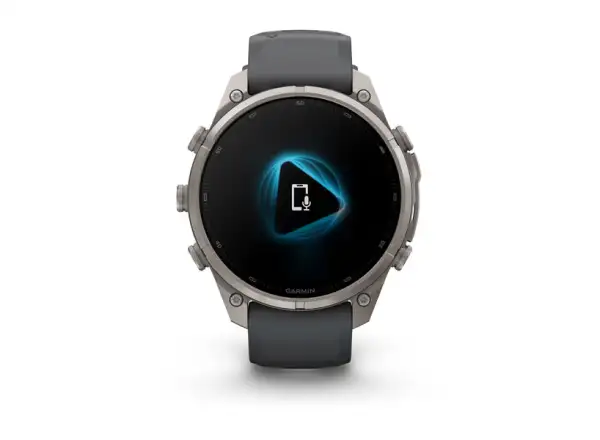 Garmin fenix 9 Pro inReach 43 mm inteligentné hodinky Carbon gray DLC Titanium Black/Pebble gray