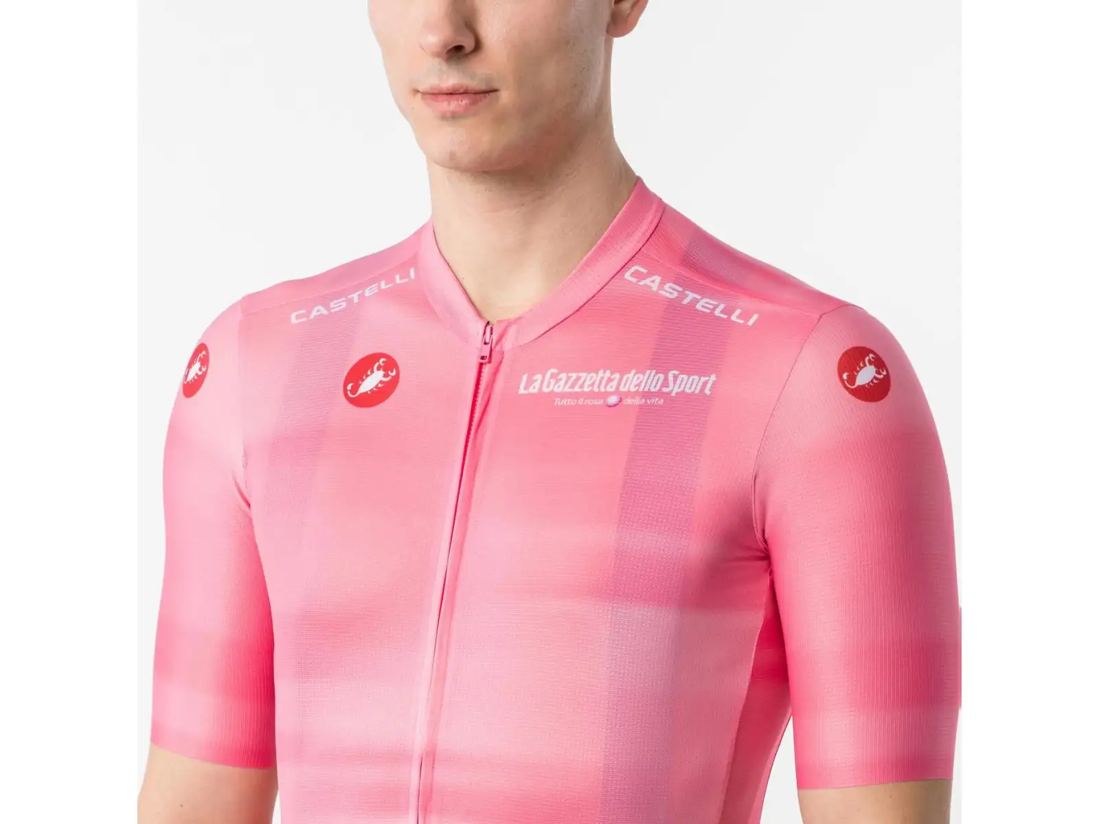 Castelli Giro109 Competizione 4 pánsky dres krátky rukáv Rosa Giro