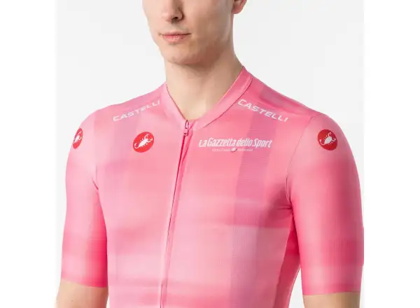 Castelli Giro109 Competizione 4 pánsky dres krátky rukáv Rosa Giro