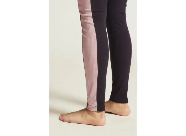 Craft Core Dry Baselayer dámska súprava tričko dlhý rukáv+nohavice ružová