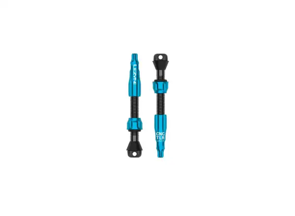 Lezyne CNC Pro bezdušové ventily 44mm Blue