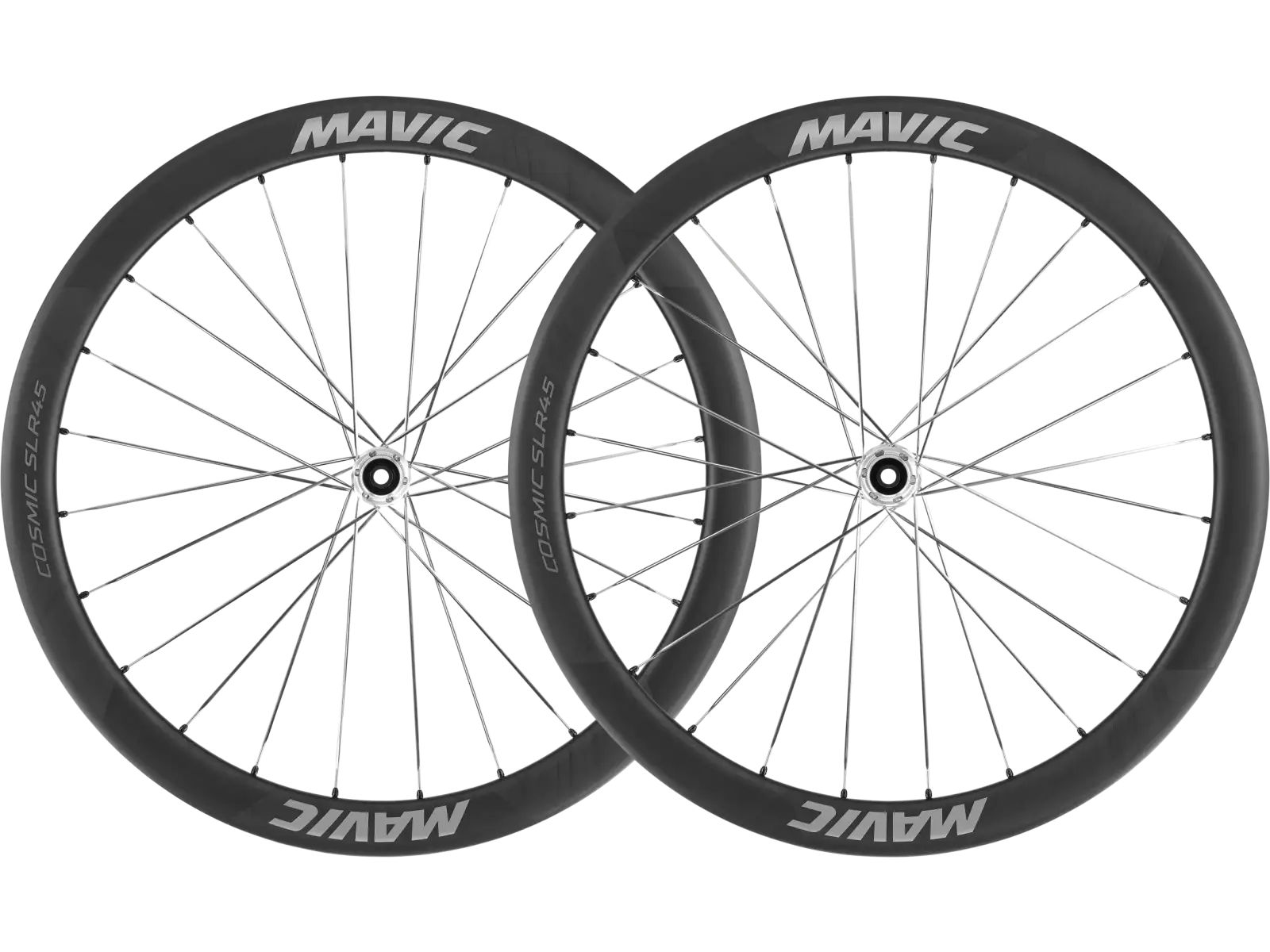 Mavic Cosmic SLR 45 Disc CL vypletené kolesá orech Shimano HG