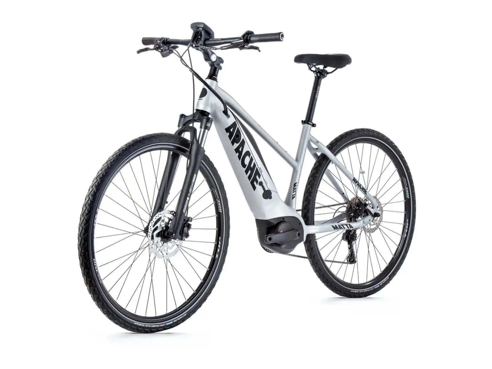 Apache Matta Bosch 3 Active Line 500 silver 2022 dámsky krosový elektrobicykel
